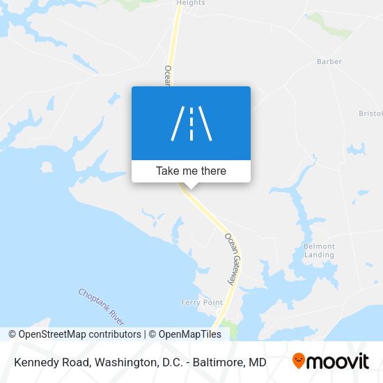Kennedy Road map