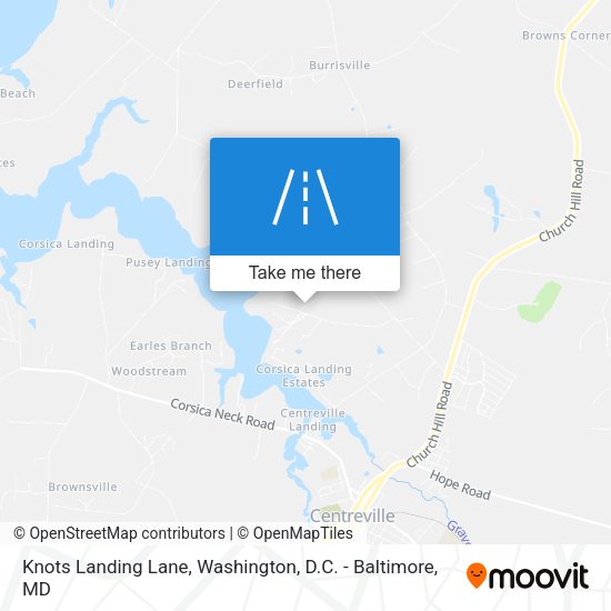 Knots Landing Lane map