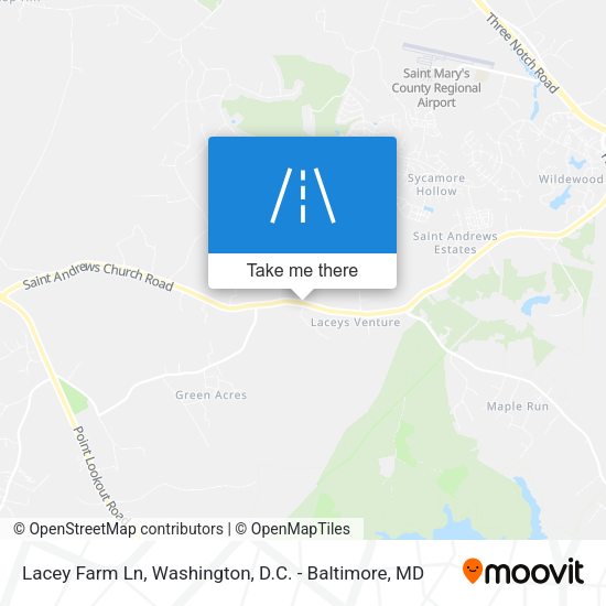 Lacey Farm Ln map