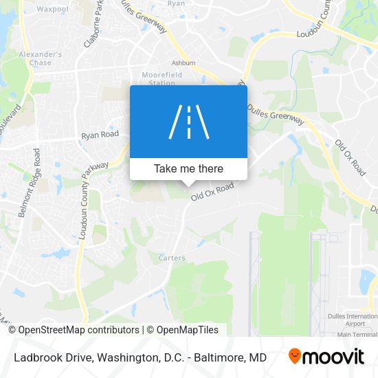 Ladbrook Drive map