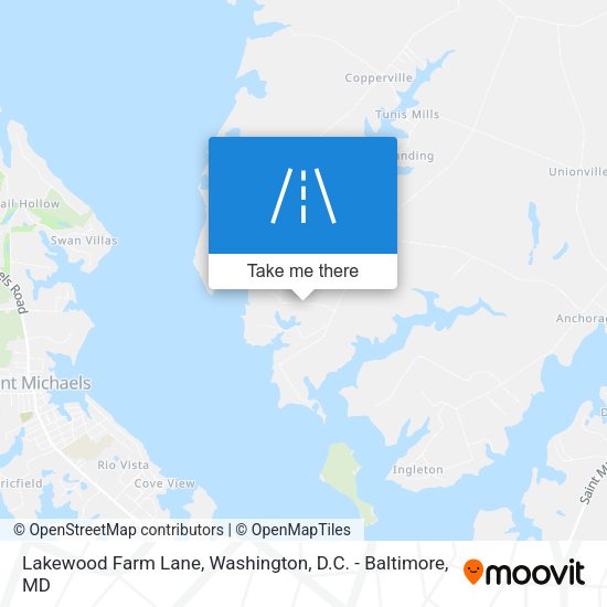 Mapa de Lakewood Farm Lane