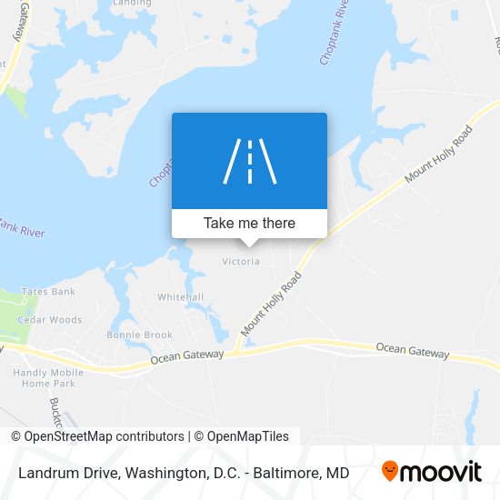 Landrum Drive map