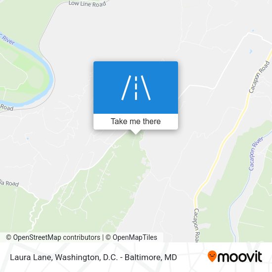 Laura Lane map