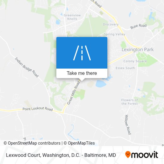 Lexwood Court map