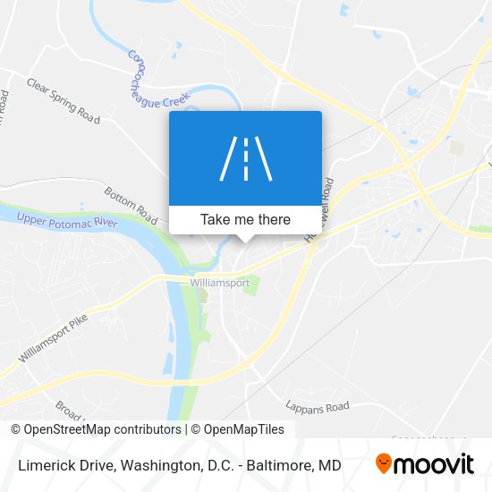 Mapa de Limerick Drive