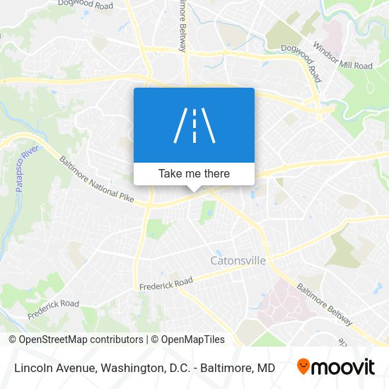 Mapa de Lincoln Avenue