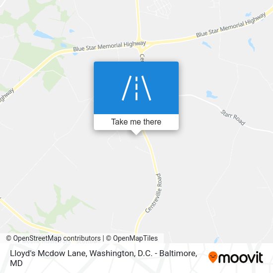 Lloyd's Mcdow Lane map