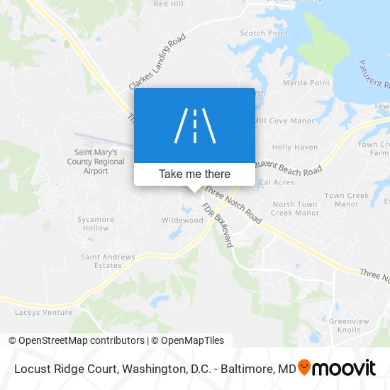 Locust Ridge Court map