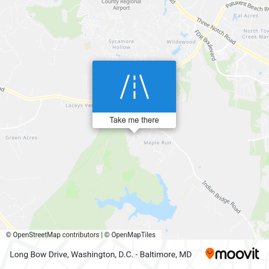 Mapa de Long Bow Drive