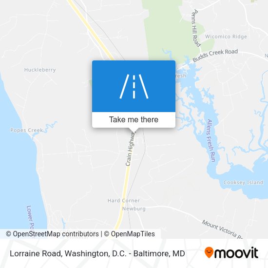 Lorraine Road map