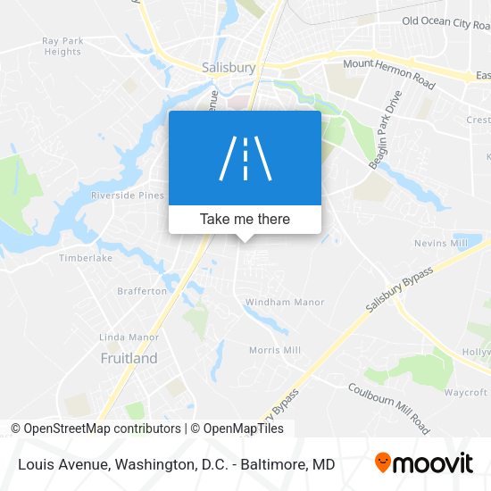 Louis Avenue map