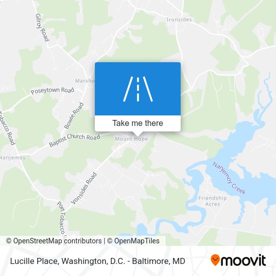 Lucille Place map