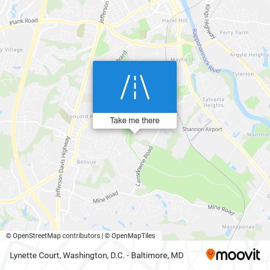 Lynette Court map