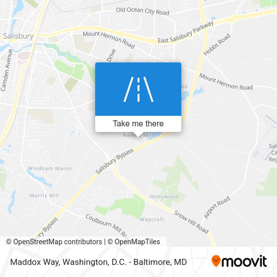 Maddox Way map