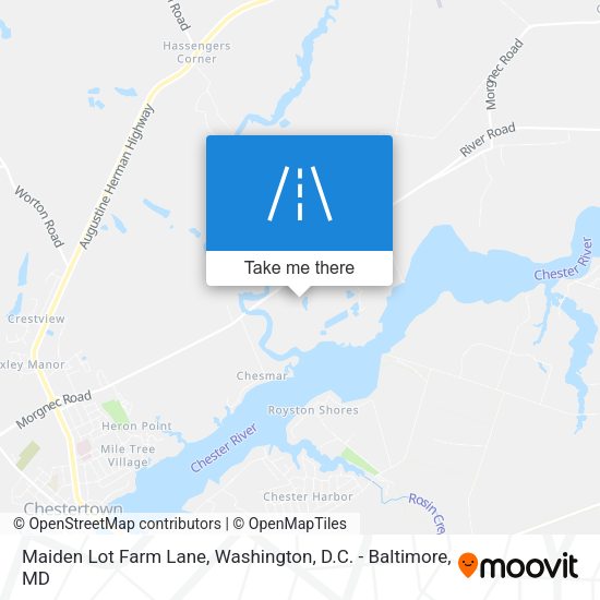 Mapa de Maiden Lot Farm Lane