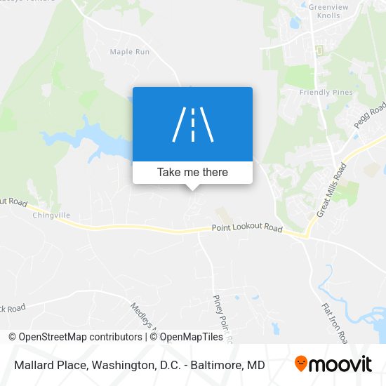Mapa de Mallard Place