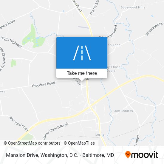 Mapa de Mansion Drive