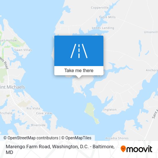 Marengo Farm Road map
