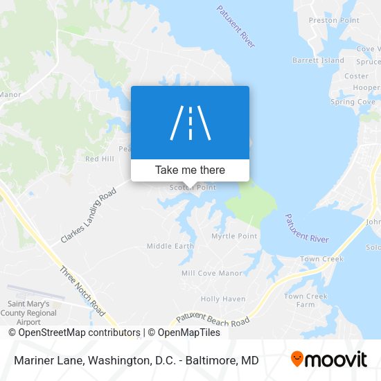 Mariner Lane map