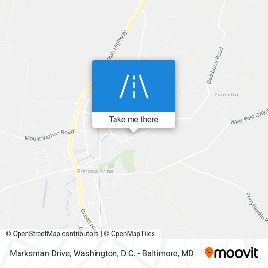 Marksman Drive map