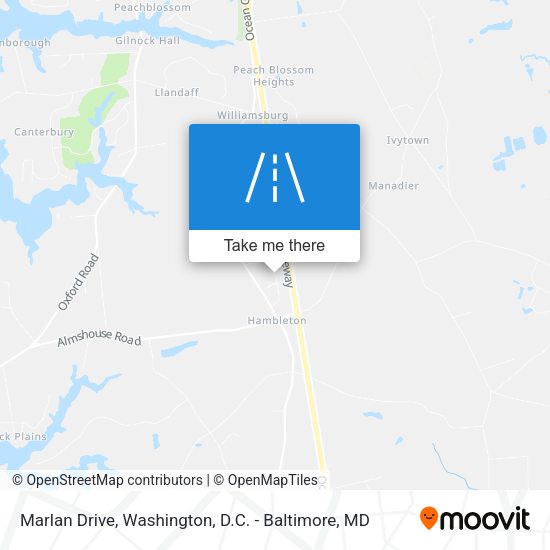 Mapa de Marlan Drive