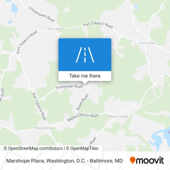 Mapa de Marshope Place