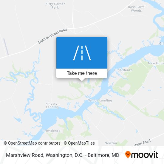Marshview Road map