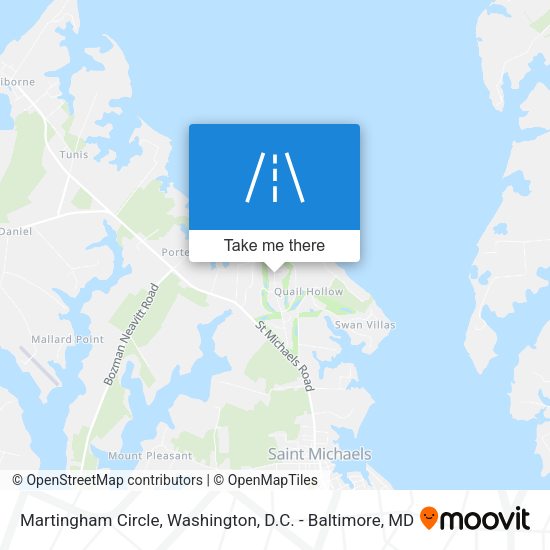 Martingham Circle map