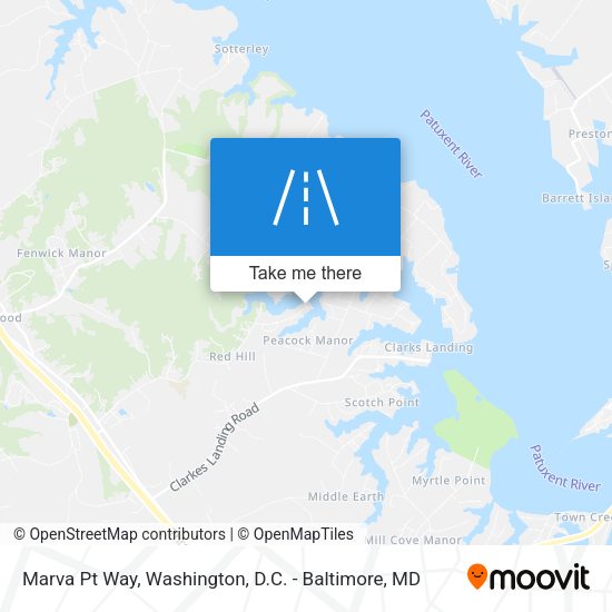 Marva Pt Way map