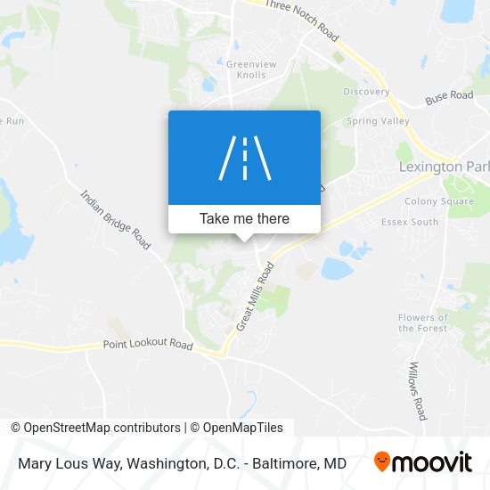 Mary Lous Way map