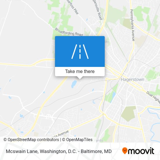 Mapa de Mcswain Lane
