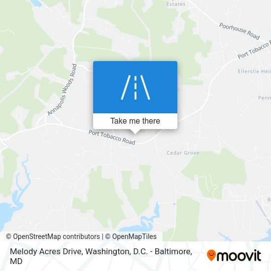 Mapa de Melody Acres Drive