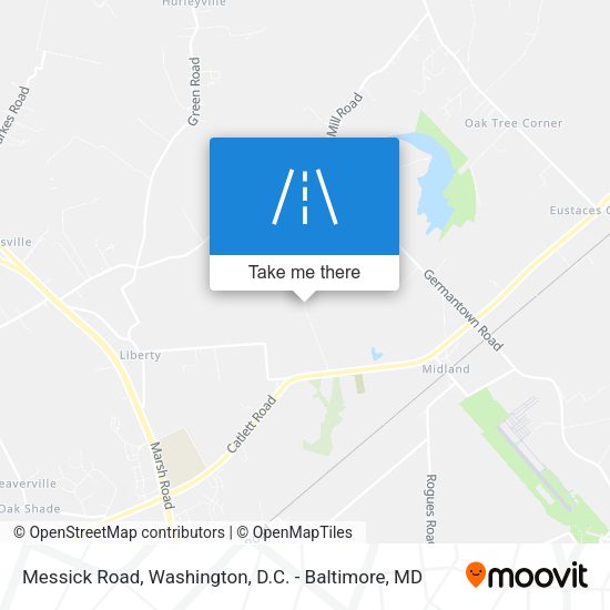 Messick Road map
