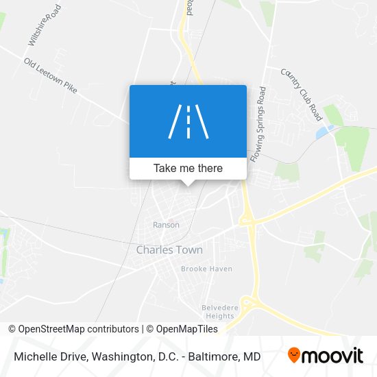 Mapa de Michelle Drive