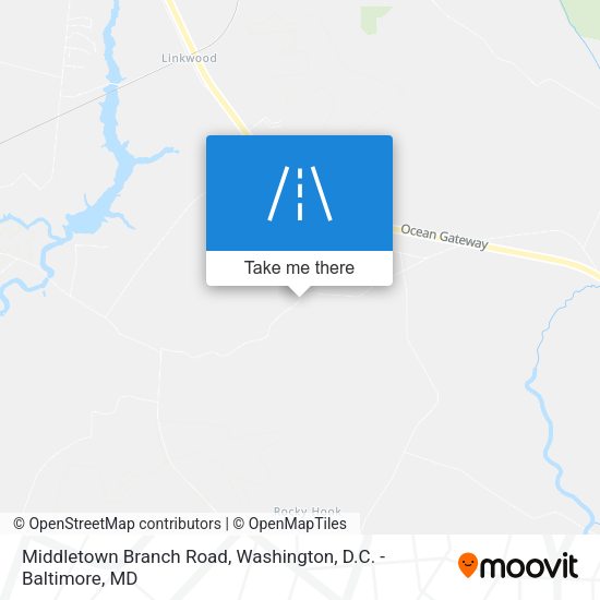 Mapa de Middletown Branch Road
