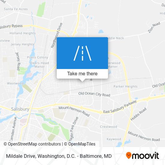 Mildale Drive map