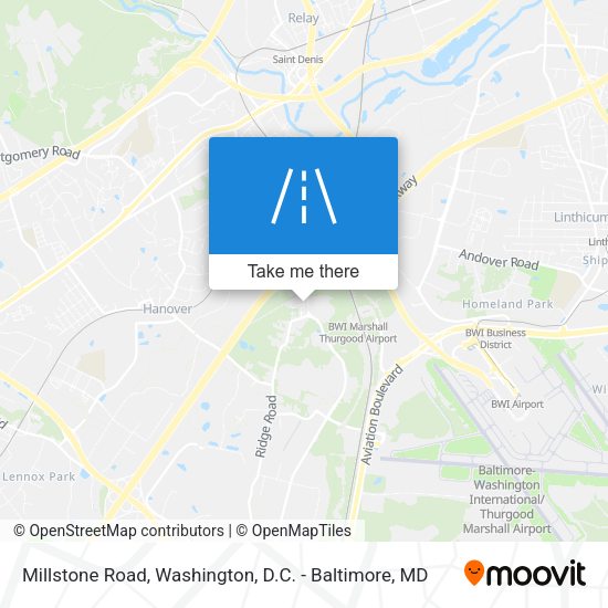 Millstone Road map