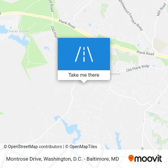 Montrose Drive map