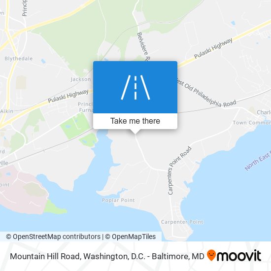 Mapa de Mountain Hill Road