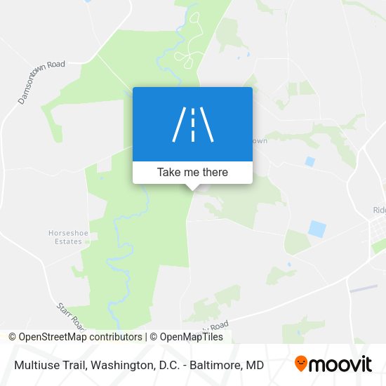 Mapa de Multiuse Trail