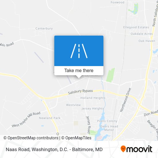 Mapa de Naas Road
