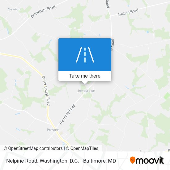 Mapa de Nelpine Road