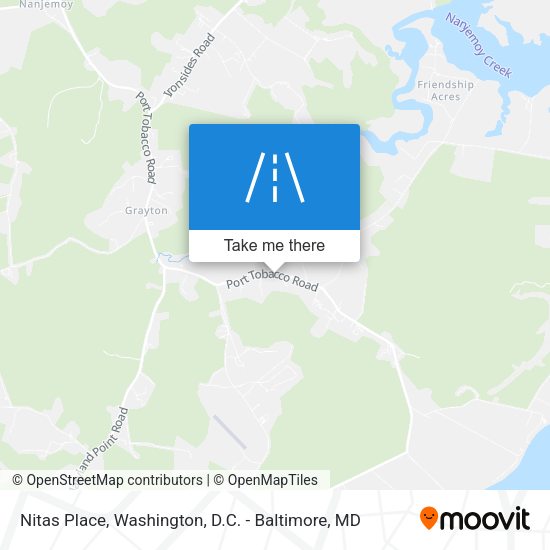 Nitas Place map