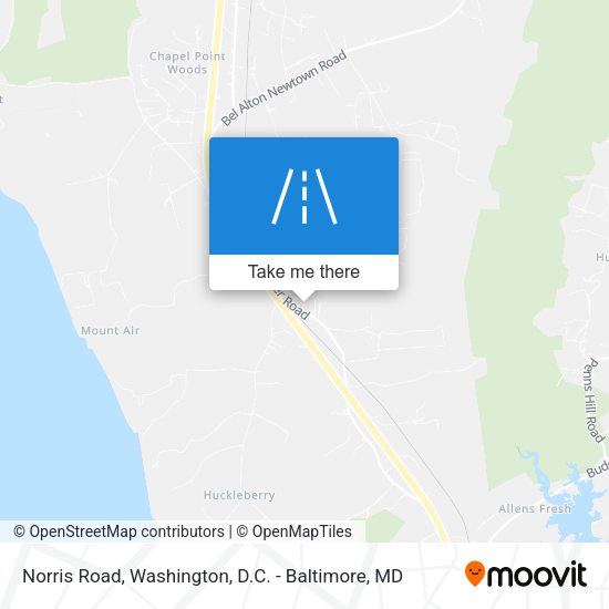 Mapa de Norris Road