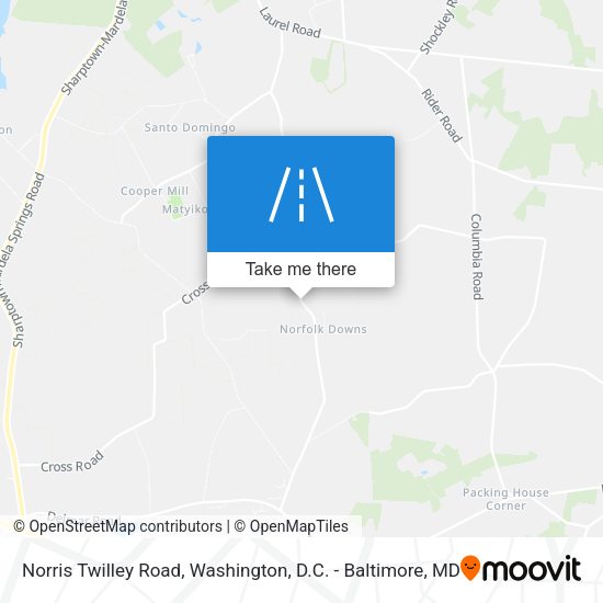 Norris Twilley Road map