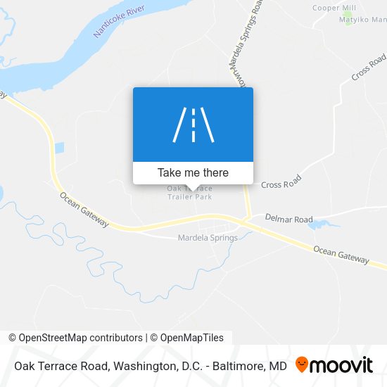 Oak Terrace Road map