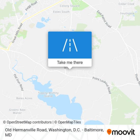 Mapa de Old Hermanville Road