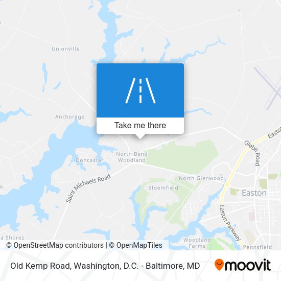 Old Kemp Road map
