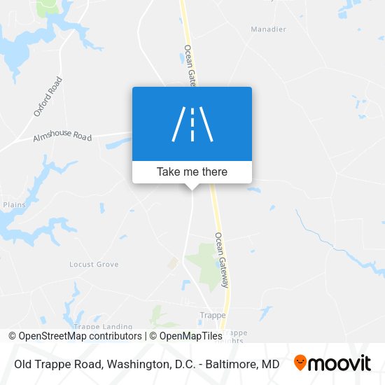 Old Trappe Road map