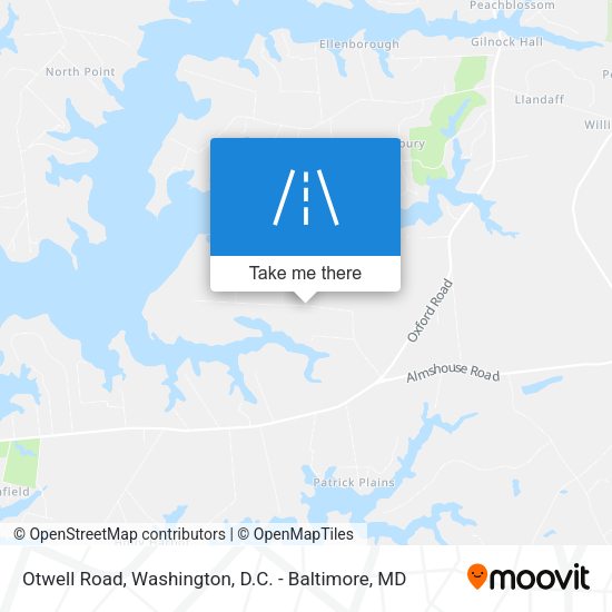 Mapa de Otwell Road